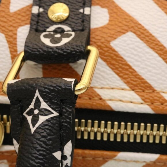 LOUIS VUITTON LV Crafty Keepall Bandouliere 45 Boston Caramel - Picture 5 of 16